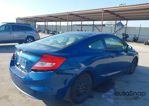 2012 Honda Civic Lx from USA, damaged, VIN 2HGFG3B59CH522546